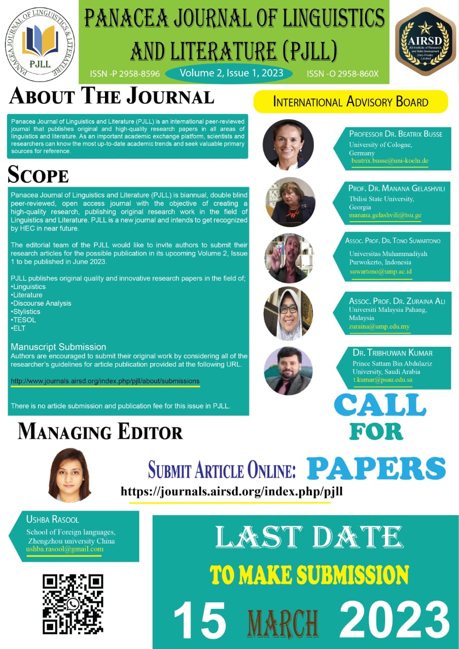 Call for Papers  PJLL